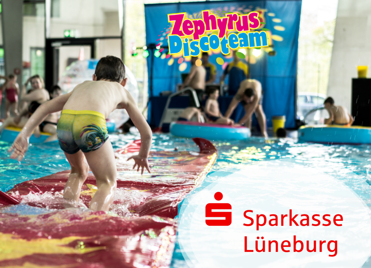 Familiy Pool-Party Sparkasse Lüneburg