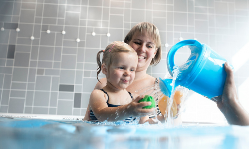Babyschwimmen und Kleinkindschwimmen