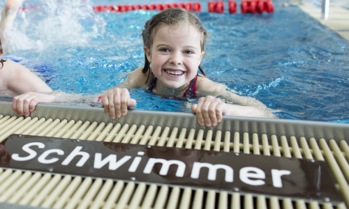Seepferdchen, Schwimmtreff 1, Bronze, Schwimmtreff 2, Silber und Gold